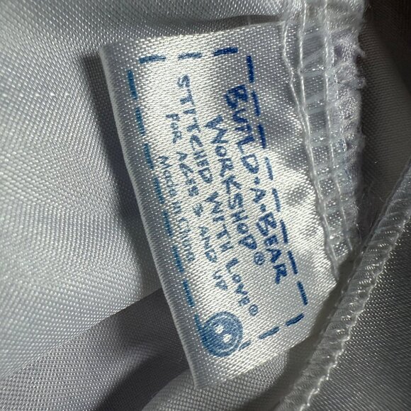 Build A Bear Workshop Multicolor Tulle Dress Spaghetti Straps Bow Stuffed Animal - Picture 3 of 5